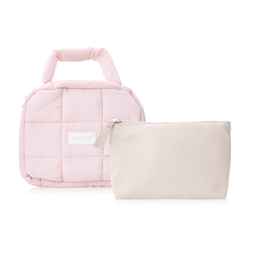 Konvy Cosmetic Bag Set เซทกระเป๋าเครื่องสำอาง 2 ใบ