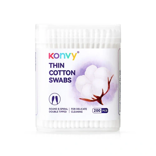 Konvy Cotton Swabs Double Purpose 100pcs