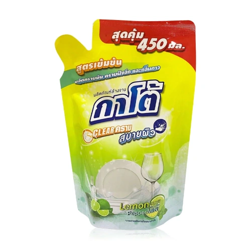 KATO Dish Washing Liquid Lemon And Peppermint 450ml KATO Dish Washing Liquid Lemon And Peppermint 450ml