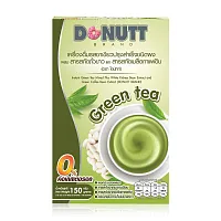 DONUTT Instant Green Tea Mixed White Kidney Bean Extract And Green Coffee Bean Extract 10 Sachets