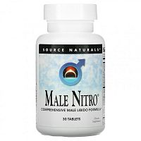 Source Naturals, Male Nitro, 30 таблеток
