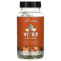 Eu Natural, Vitex, 400 мг, 60 вегетарианских капсул