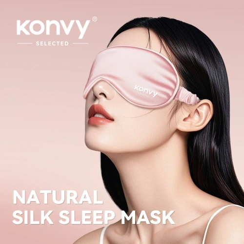 Konvy Natural Silk Sleep Mask 3D-Shaped фото 2 Konvy Natural Silk Sleep Mask 3D-Shaped фото 2