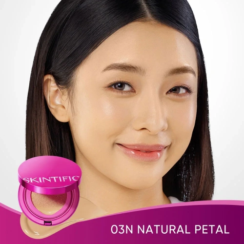 SKINTIFIC Cover Glow Perfect Cushion 11g фото 2