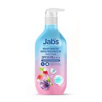 Jabs Bright Booster Water Resistance UV Bady Cream 450 Ml.