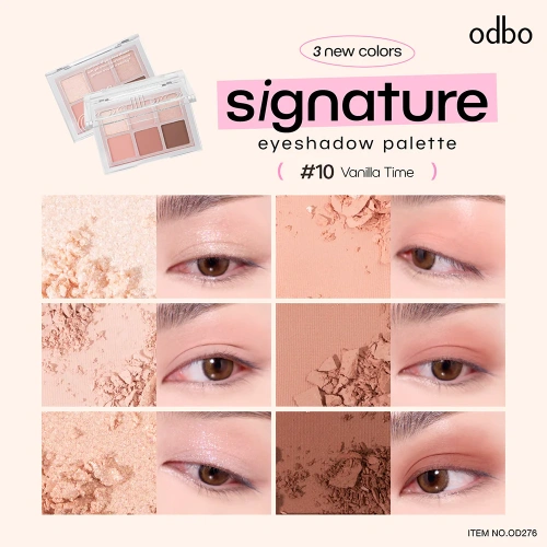 ODBO Signature Eyeshadow Palette 4.8g фото 3 ODBO Signature Eyeshadow Palette 4.8g фото 3