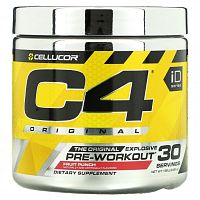 Cellucor, C4 Original Explosive, предтренировочный комплекс, фруктовый пунш, 195 г (6,88 г)