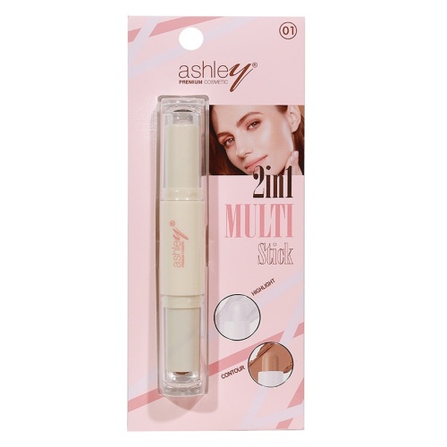 Ashley 2In1 MultiStickBlush&Highlight 01