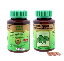 Экстракт Гинкго Билоба Khaolaor Ginkgo Biloba Extract 30 Tablets, Таиланд