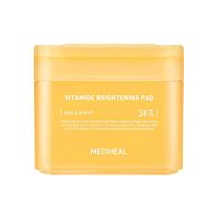 Mediheal Vitamide Brightening Pad 100'S แผ่นบำรุงผิวเฉพาะจุด ผิวกระจ่างใส
