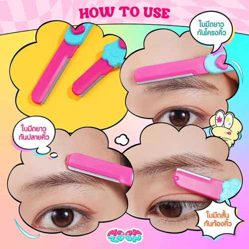 Moonzoon Eyebrow Razor 1pc фото 4 Moonzoon Eyebrow Razor 1pc фото 4