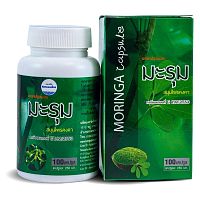 Моринга Капсулы Moringa Oleifera, Таиланд, 100 капсул