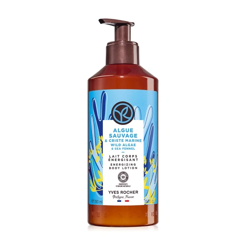 Yves Rocher Wild Algae & Sea Fennel Energizing Body Lotion 390ml Yves Rocher Wild Algae & Sea Fennel Energizing Body Lotion 390ml