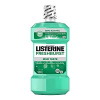 Listerine Mouthwash Freshburst Zero Alcohol 500 Ml.