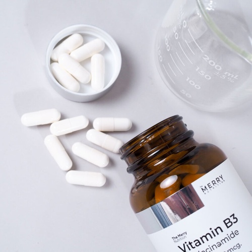 The Merry Vitamin B3 90 Capsules фото 3 The Merry Vitamin B3 90 Capsules фото 3