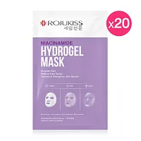 [แพ็ค 10 ชิ้น] Rojukiss Niacinamide Hydrogel Mask 33g