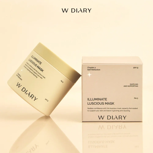 W diary Illuminate Luscious Mask 500g фото 2 W diary Illuminate Luscious Mask 500g фото 2