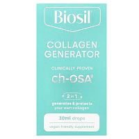 BioSil by Natural Factors, ch-OSA, улучшенный источник коллагена, 30 мл (1 жидк. унция)