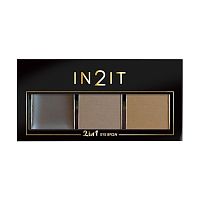 In2It 2 In 1 Eye Brow 2.5G. 01 Brown