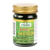 Тайский зеленый бальзам с Клинакантусом Нутанс Green Herb Clinacanthus Nuthans Balm 50 мл.