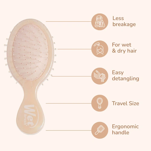 Wet Brush Mini Detangler Iridescence Icon 1pc фото 4