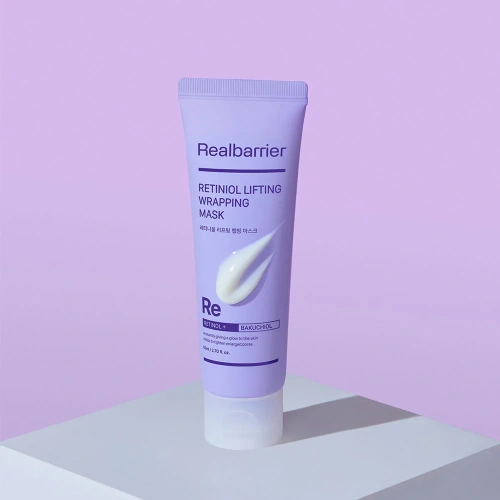 Real Barrier Retiniol Lifting Wrapping Mask 80ml фото 2