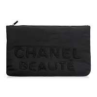 Chanel Beauty Black Pouch