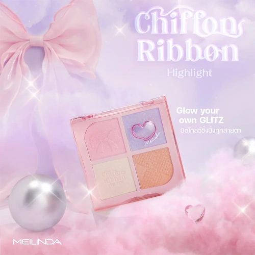 Mei Linda Chiffon Ribbon Highlight 8.8g фото 2 Mei Linda Chiffon Ribbon Highlight 8.8g фото 2