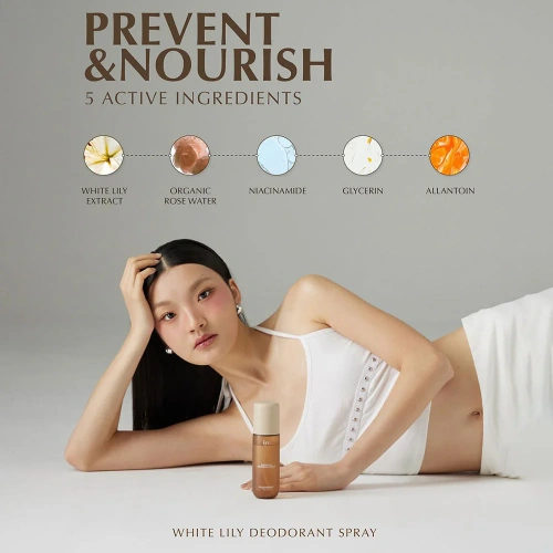 FEM White Lily Deodorant Spray 100ml фото 3