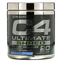 Cellucor, C4 Ultimate Shred, Pre-Workout, Ice Blue Razz, 12.3 oz (350 g)