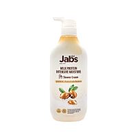Jabs Shower Cream Milk Protein Intensive Moisture 400 Ml. ครีมอาบน้ำ มอยส์เจอร์ไรเซอร