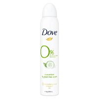 Dove Deo Spray 0 Aluminium Salts Cucumber  Green Tea 200 Ml.