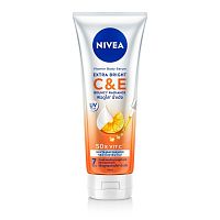 Nivea Vitamin Body Serum Extra Bright CE 170 Ml. ผิวกระจ่างใส
