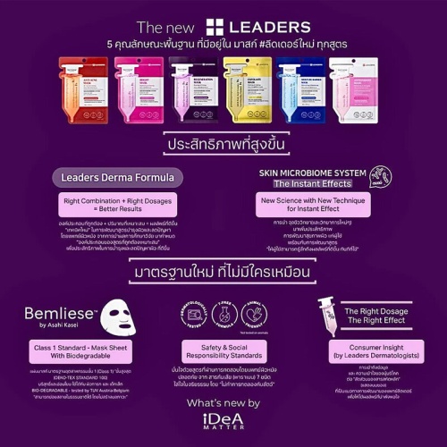 Leaders Regeneration Mask [28ml x 5pcs] фото 2