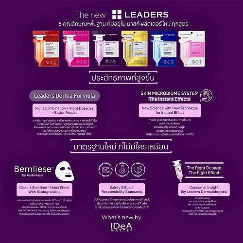 Leaders Antioxidant Mask 28ml фото 2 Leaders Antioxidant Mask 28ml фото 2