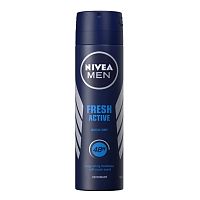 Nivea Men Deo Fresh Active Spray 150 Ml. ผู้ชาย สเปรย์ ระงับกลิ่นกาย