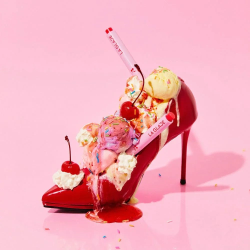 LA GLACE Melted Sundae Lip Click 2g фото 2