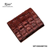 Кошелек женский из натуральной кожи крокодила River Genuine Crocodilian Skin WP128SHMF, Таиланд