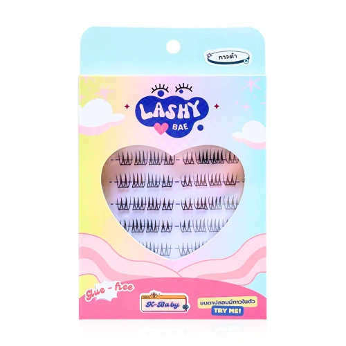LashybaeLUV Self-Adhesive Eyelashes K-Baby 48pcs LashybaeLUV Self-Adhesive Eyelashes K-Baby 48pcs