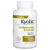 Kyolic, Aged Garlic Extract, экстракт выдержанного чеснока, повышенная сила действия, 120 капсул