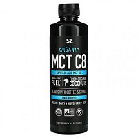 Sports Research, органическое масло MCT C8, с нейтральным вкусом, 473 мл (16 жидк. унций)