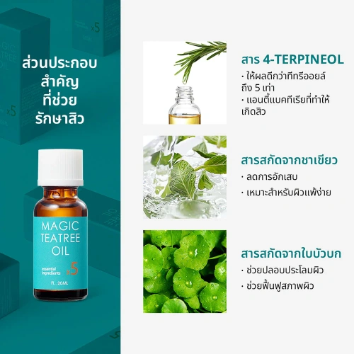 Blanc Nature Magic Tea Tree Oil 20ml фото 4