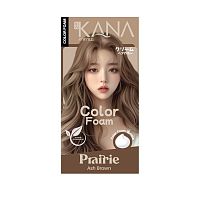 Kakana Hair Foam Color Prairie Ash Brown