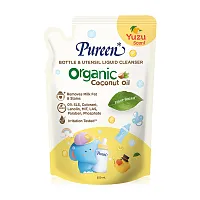 Pureen Organic Baby Bottle & Utensil Liquid Cleanser Refill 550ml