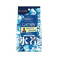 Gatsby Deodorant Body Wipes Ice-Type Ice Citrus 30'S