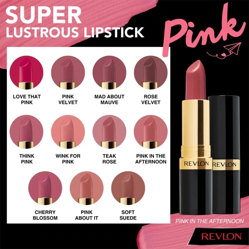 REVLON Super Lustrous Lipstick Creme 4.5g фото 2