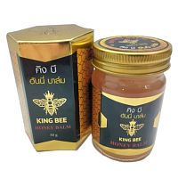 Тайский желтый бальзам с пчелиным ядом King Bee Honey Balm – натуральное средство для суставов и мышц