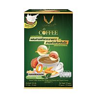 Livnest Instant Coffee Mixed Plus Finger Root  Lingzhi Extract 10 Sachets