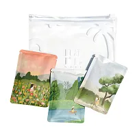 NARI 2in1 Body Scrub Shower Glow & Go Set 2