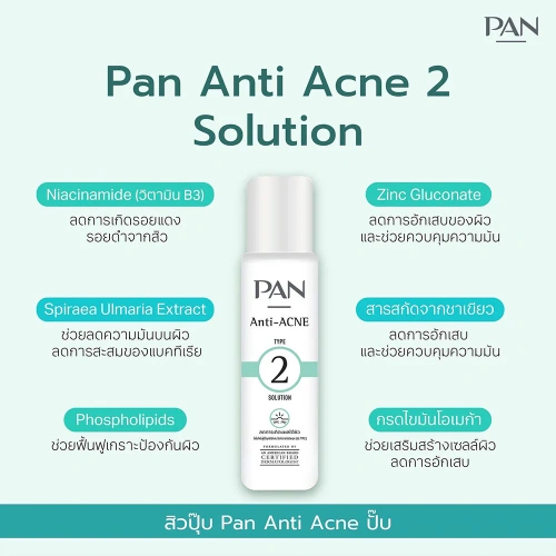 PAN COSMETIC Anti Acne 2 Solution 5ml фото 3 PAN COSMETIC Anti Acne 2 Solution 5ml фото 3